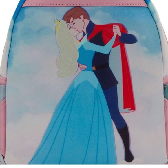 Loungefly Disney Sleeping Beauty Princess Scenes Mini Backpack - Picture 4 of 7